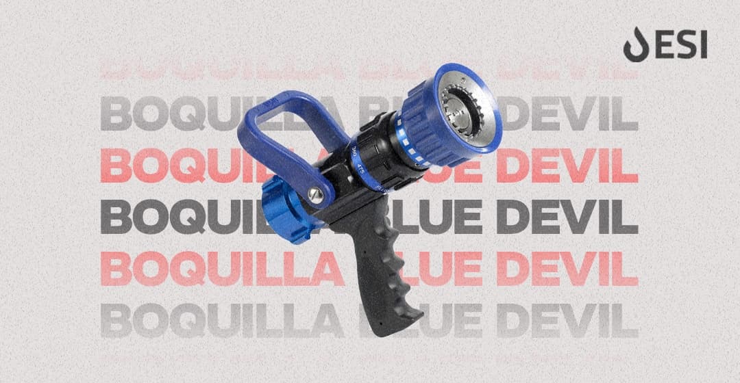 Boquilla Blue Devil: Eficiencia y Potencia en el Combate Contra Incendios